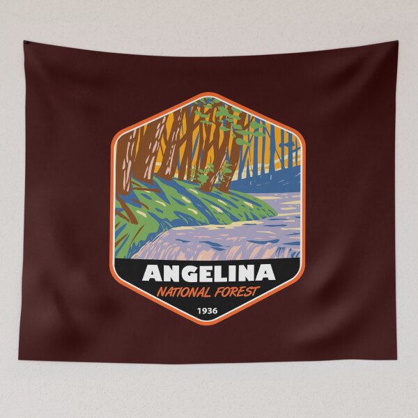 Item preview, Angelina National Forest Boykin Creek Badge designed and sold by KrisSidDesigns.