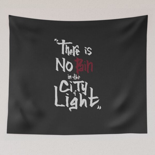 Item preview, No pain in the city of light - White version designed and sold by ArryDesign.