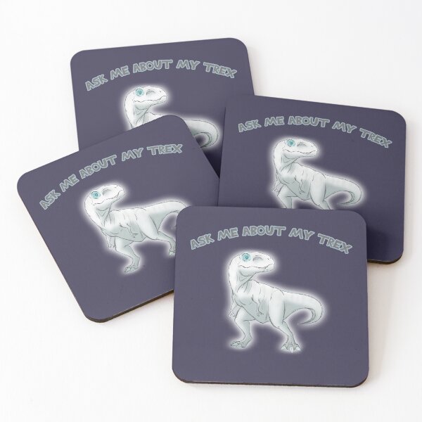 Item preview, Ask me about my Trex, Dinosaur lovers, Awesome gift for your friends and family    designed and sold by abdelhak2005.