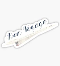 Bon voyage Sticker