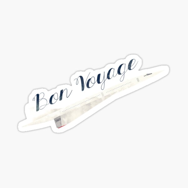 Bon Voyage Vacation Stickers #10812 :: Vacation Stickers