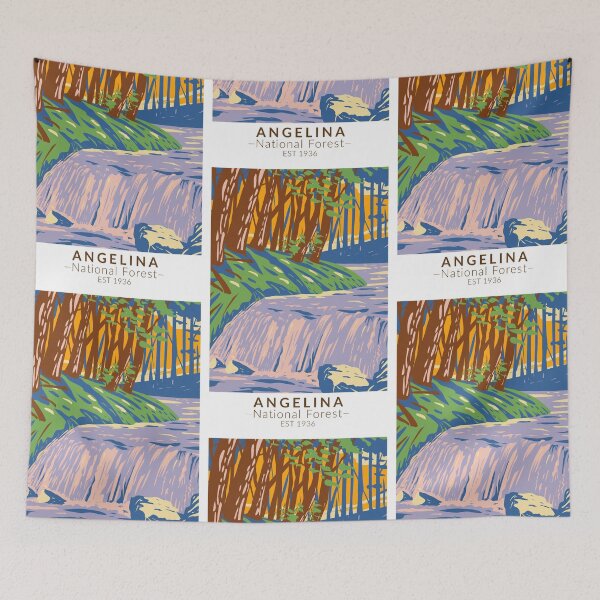 Item preview, Angelina National Forest Boykin Creek Vintage designed and sold by KrisSidDesigns.