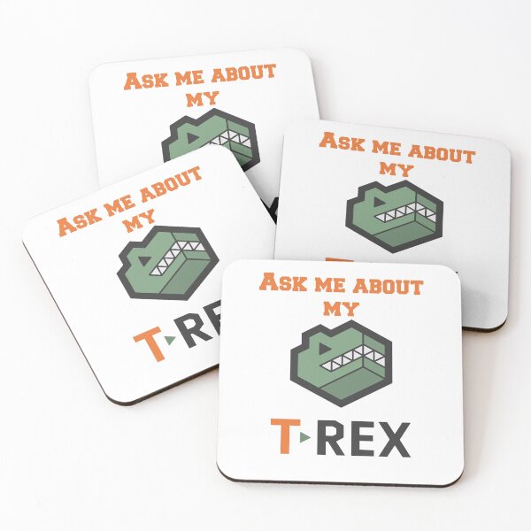 Item preview, Ask me about my Trex, Dinosaur lovers, Awesome gift for your friends and family    designed and sold by abdelhak2005.