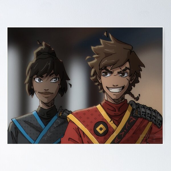 Ninjago Anime Wall Art for Sale Redbubble