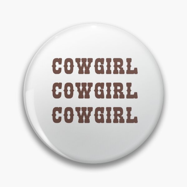 Item preview, brown cowgirl text sticker pack designed and sold by shopmydesign.