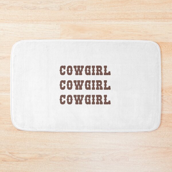 Item preview, brown cowgirl text sticker pack designed and sold by shopmydesign.