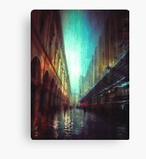 In the Rain Canvas Print