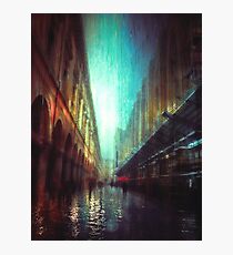 In the Rain Photographic Print