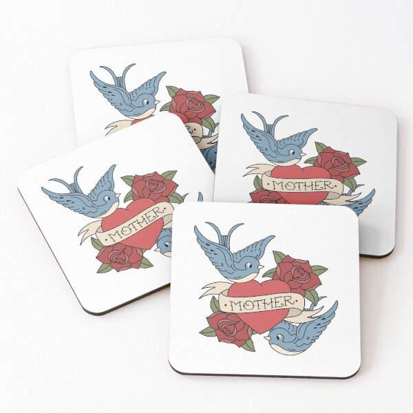 Item preview, Vintage heart tattoo - Mother designed and sold by ValentinaHramov.