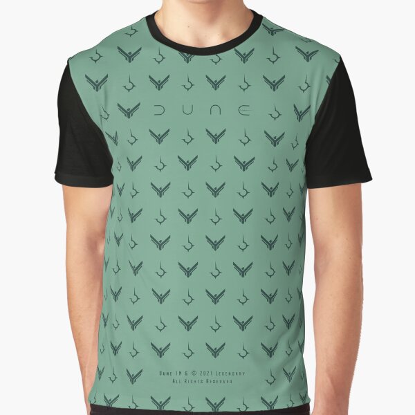 Item preview, Dune - Atreides and Harkonnen Symbol Pattern (Green) - designed and sold by Printerially.