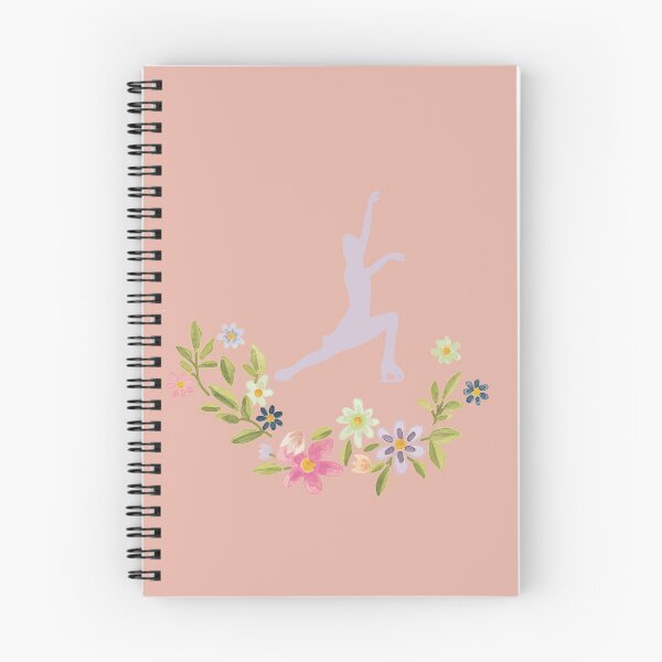 Item preview, Floral Figure Skater- Light Pink Edition designed and sold by Megan-Alice.