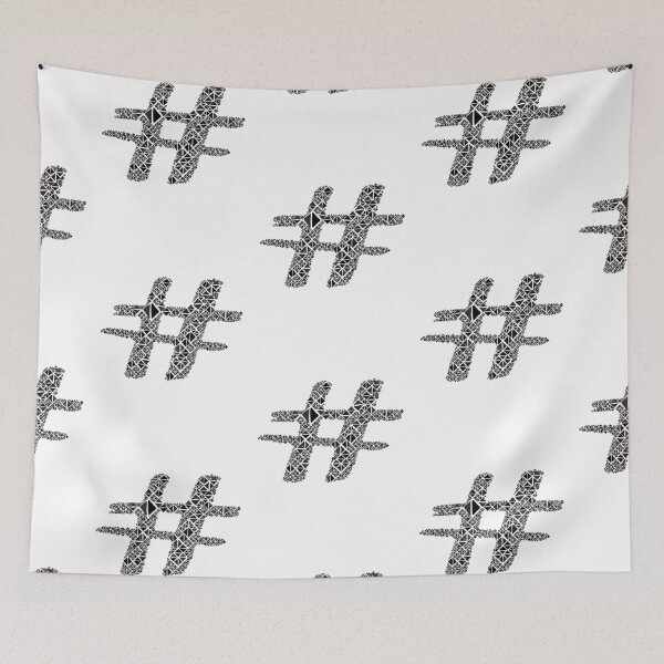 Item preview, hashtag, sign, black, abstract designed and sold by hieu tran.