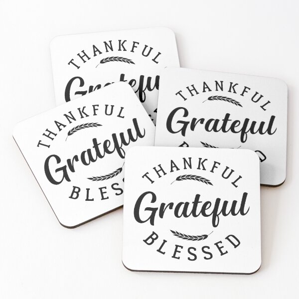 Item preview, Thankful Grateful Blessed Fall Thanksgiving Day Gift designed and sold by Teeinno.