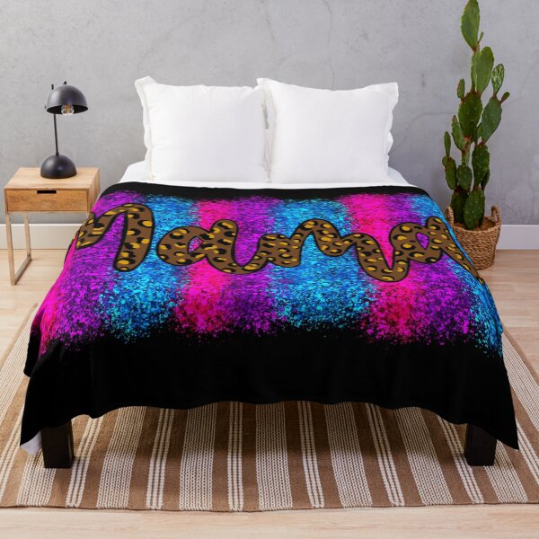 Item preview, Pink, purple and blue glitter mama leopard print- mama designed and sold by Designs Of all kinds.