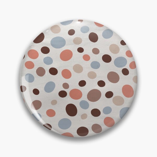 Item preview, Multi-color random dots on tan background designed and sold by BLMcreations.