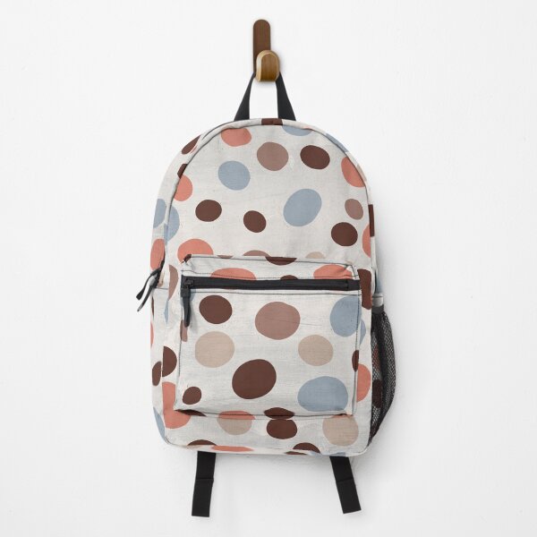 Item preview, Multi-color random dots on tan background designed and sold by BLMcreations.