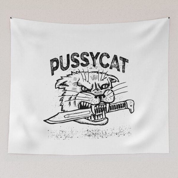 Item preview, This Pussycat Will Cut A Fool designed and sold by blueveins.