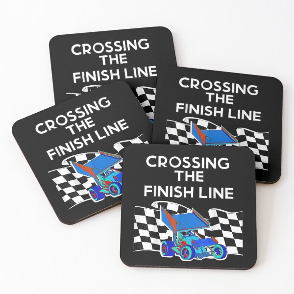 Item preview, Crossing Finish Line Graduation Dirt Track Sprint Car Racing designed and sold by vivanbess.