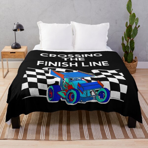 Item preview, Crossing Finish Line Graduation Dirt Track Sprint Car Racing designed and sold by vivanbess.