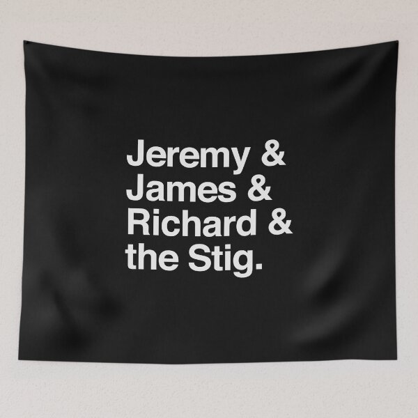 Item preview, Jeremy & James & Richard & the Stig designed and sold by Robot-Art.