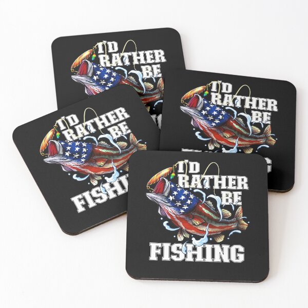 Item preview, I'd Rather Be Fishing - Fisherman designed and sold by Meliafroggy.