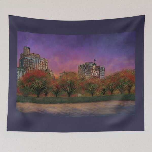 Item preview, Autumn in Melbourne  designed and sold by Ladylunarian.
