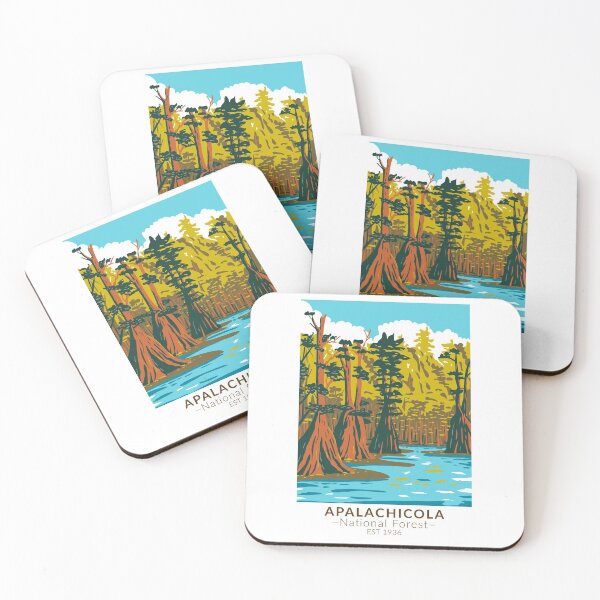 Item preview, Apalachicola National Forest Baldcypress Tree Vintage designed and sold by KrisSidDesigns.