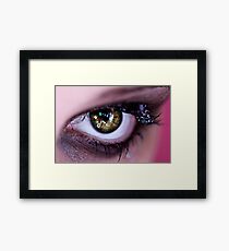 Curious Framed Print