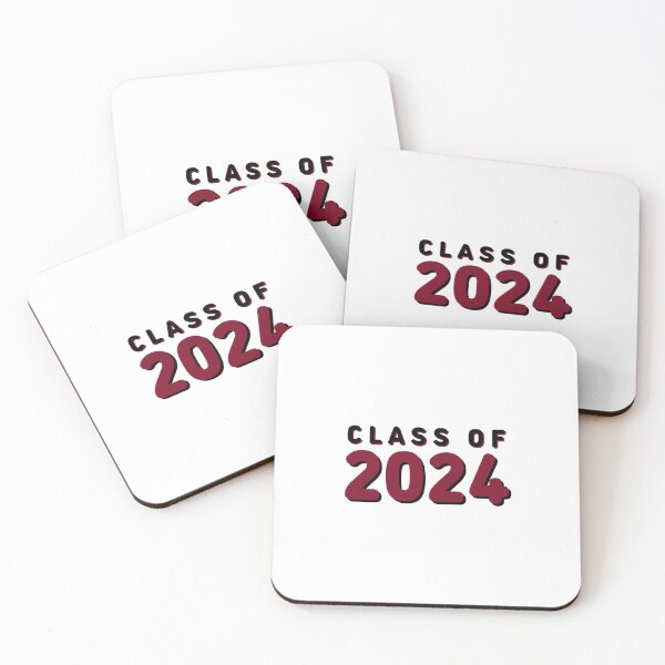 Item preview, Class of 2024 Maroon/Black designed and sold by CGBCreative.