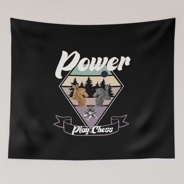 Item preview, Power Play Chess - Chess Is My Passion designed and sold by medbdj.