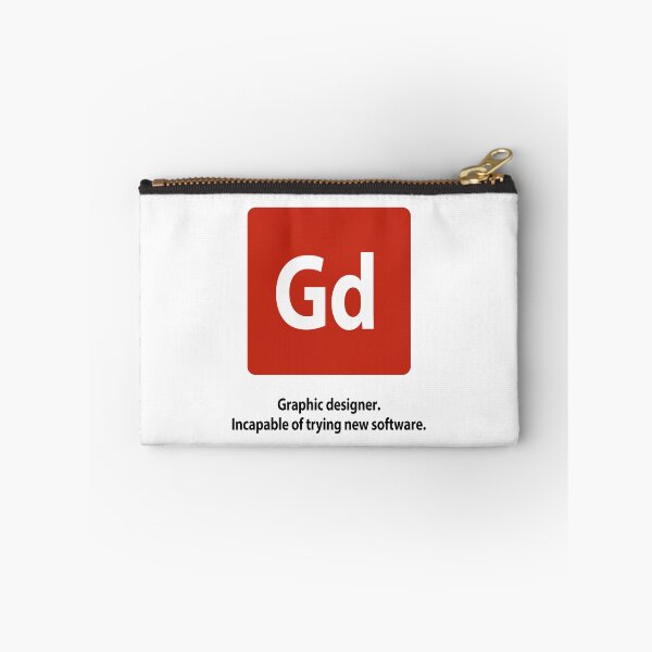 Item preview, graphic designer logo humor designed and sold by Desiree Deve.
