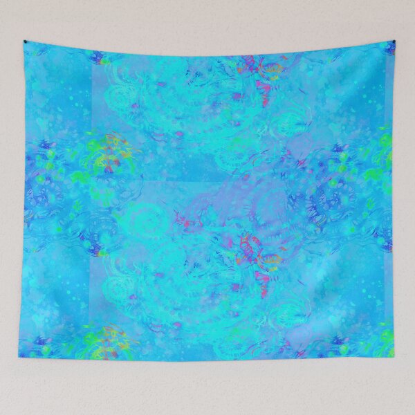 Item preview, Liquid Mind in turquoise designed and sold by glfd.