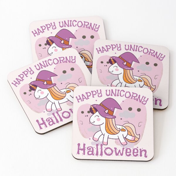 Item preview, Happy unicorny Halloween- kids' designed and sold by Takemeforaride.
