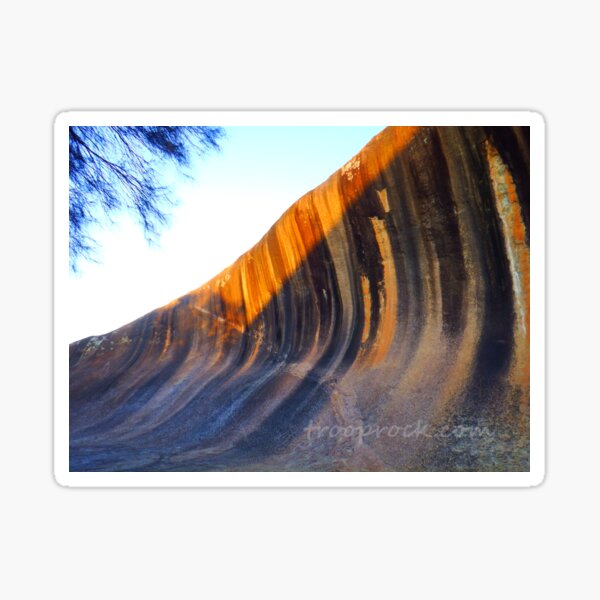 Wave Rock Sticker