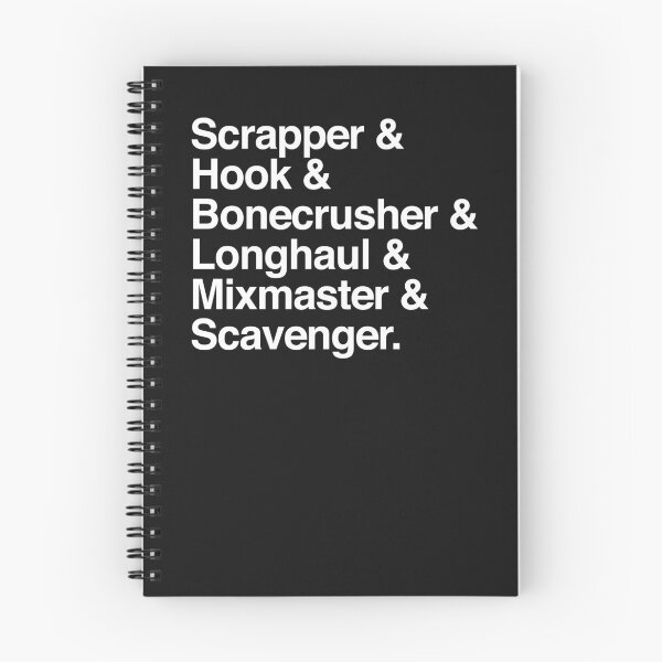 Item preview, Scrapper & Hook & Bonecrusher & Longhaul & Mixmaster & Scavenger designed and sold by Robot-Art.