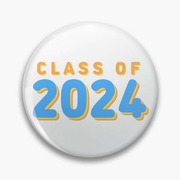 Item preview, Class of 2024 Blue/Yellow/Orange designed and sold by CGBCreative.
