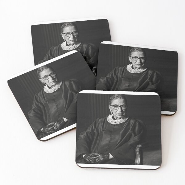 Item preview, Ruth Bader Ginsburg RIP black and white rbg designed and sold by emcazalet.
