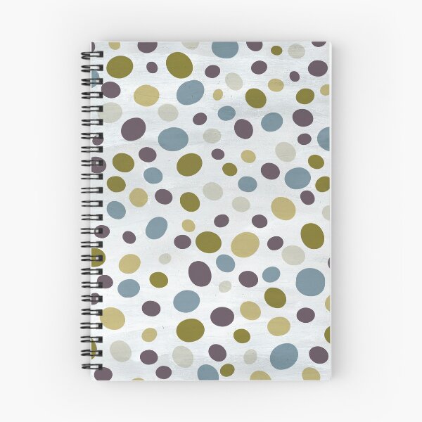 Item preview, Multi-color random dots on light gray background designed and sold by BLMcreations.
