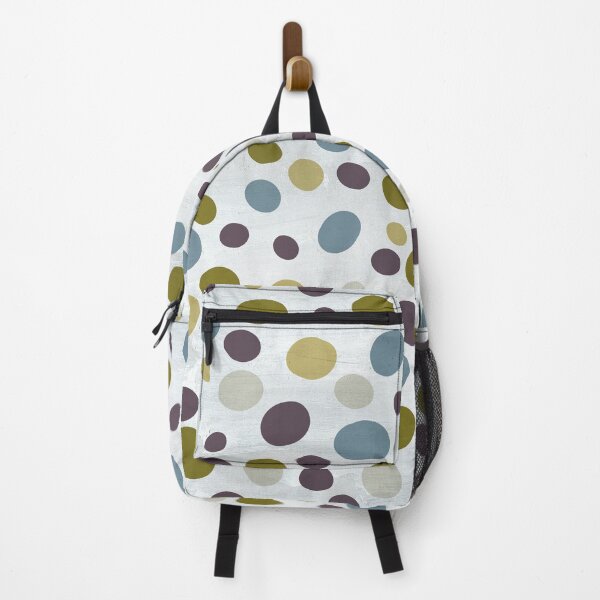Item preview, Multi-color random dots on light gray background designed and sold by BLMcreations.
