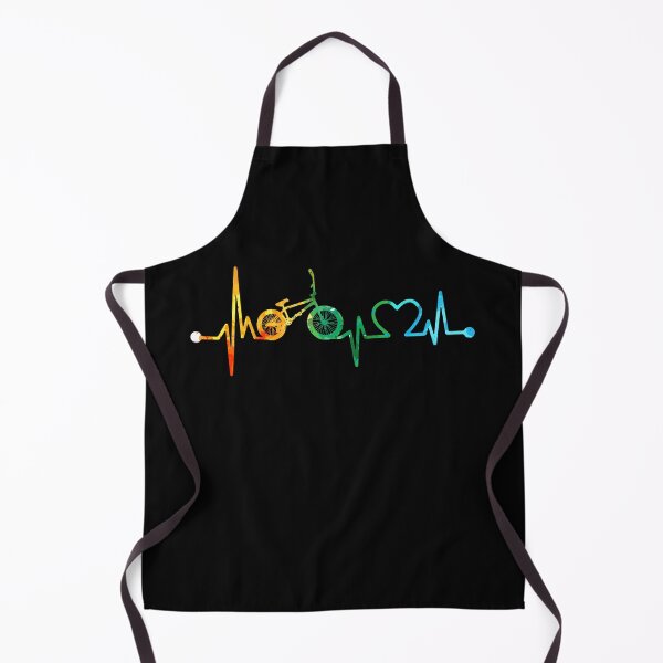 Item preview, BMX HEARTBEAT WATERCOLOR designed and sold by WinghiDesign.