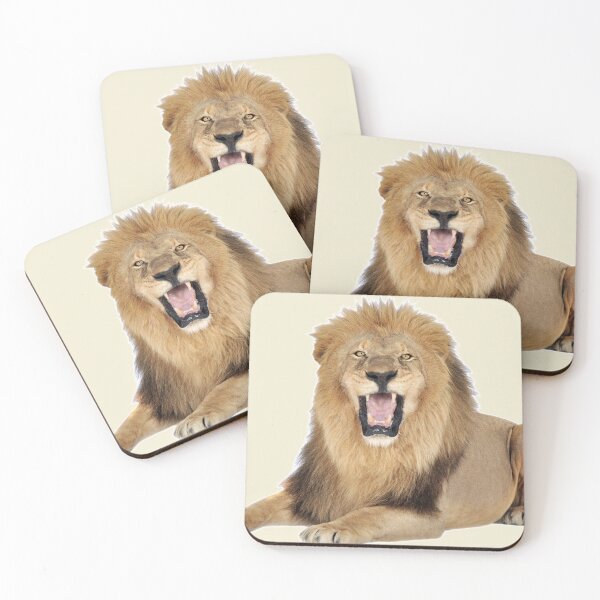 Item preview, The Lying Lion Roars Showing Its Fangs designed and sold by Phantasmal-2-do.