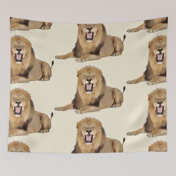 Item preview, The Lying Lion Roars Showing Its Fangs designed and sold by Phantasmal-2-do.
