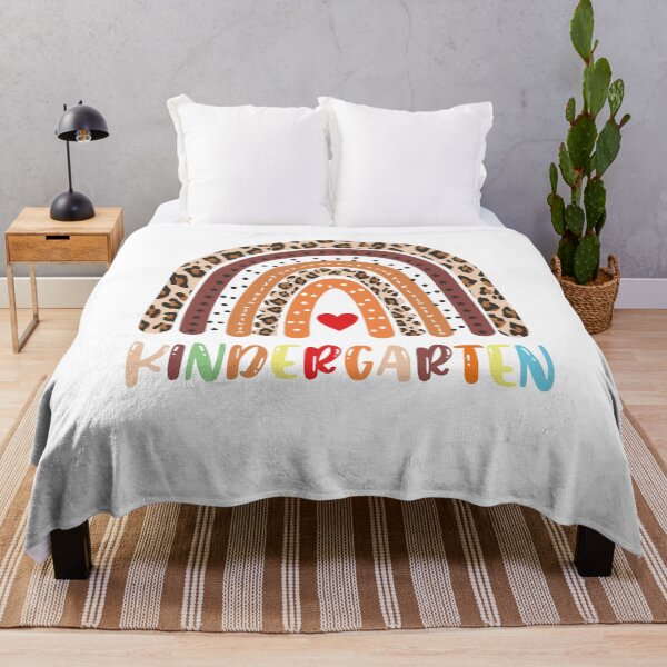 Item preview, Leopard Rainbow Kindergarten Teacher First Day Of School designed and sold by Tatus Brinal.