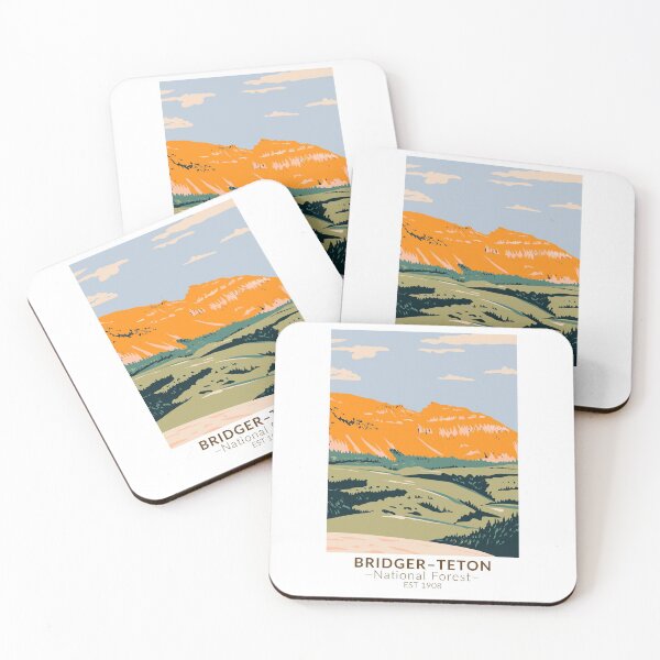 Item preview, Bridger Teton National Forest Sheep Mountain Vintage designed and sold by KrisSidDesigns.