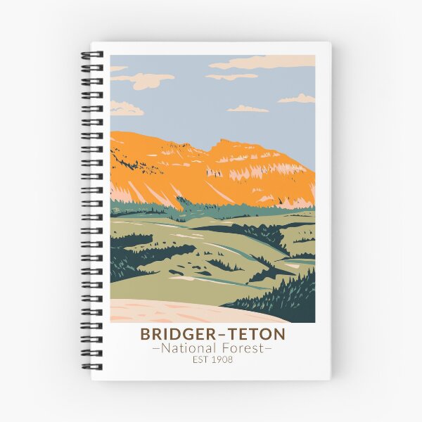 Item preview, Bridger Teton National Forest Sheep Mountain Vintage designed and sold by KrisSidDesigns.