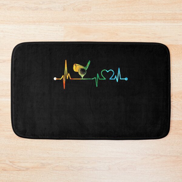Item preview, GOLF HEARTBEAT WATERCOLOR designed and sold by WinghiDesign.