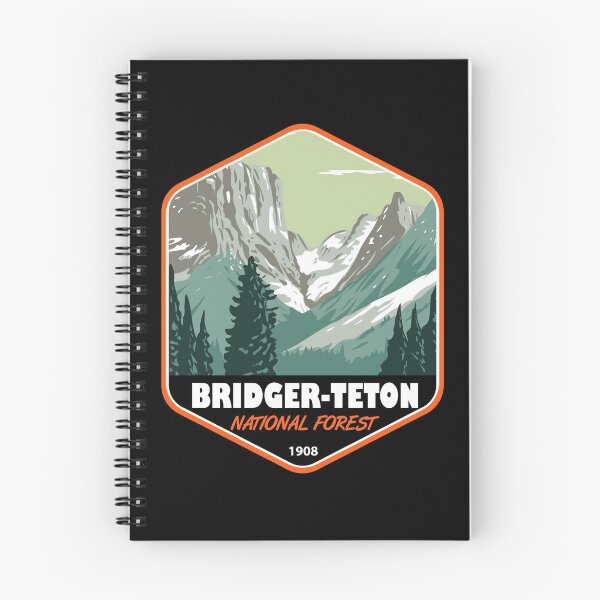 Item preview, Bridger Teton National Forest Continental Divide Badge designed and sold by KrisSidDesigns.