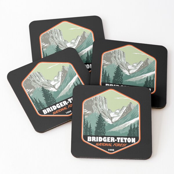 Item preview, Bridger Teton National Forest Continental Divide Badge designed and sold by KrisSidDesigns.