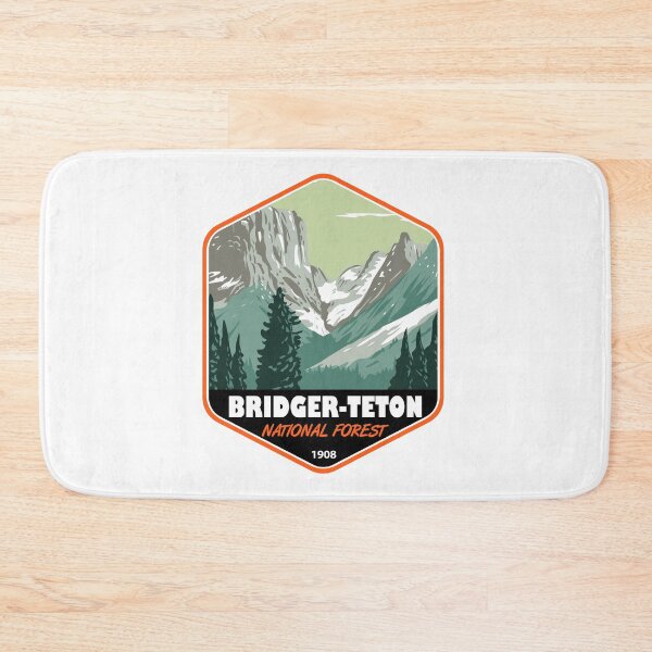 Item preview, Bridger Teton National Forest Continental Divide Badge designed and sold by KrisSidDesigns.