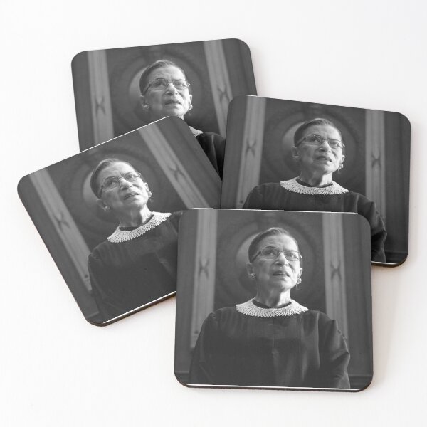Item preview, Ruth Bader Ginsburg RIP black and white rbg designed and sold by emcazalet.